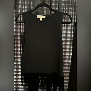 Michael Kors Fringe Hem Blouse